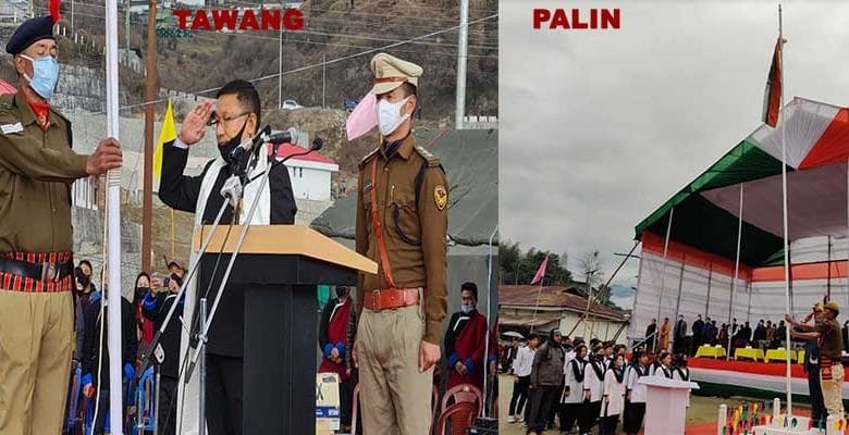 Arunachal: 73rd Republic day celebrated across the state