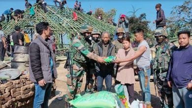 Arunachal: Assam Rifles helps to senua village fire victim