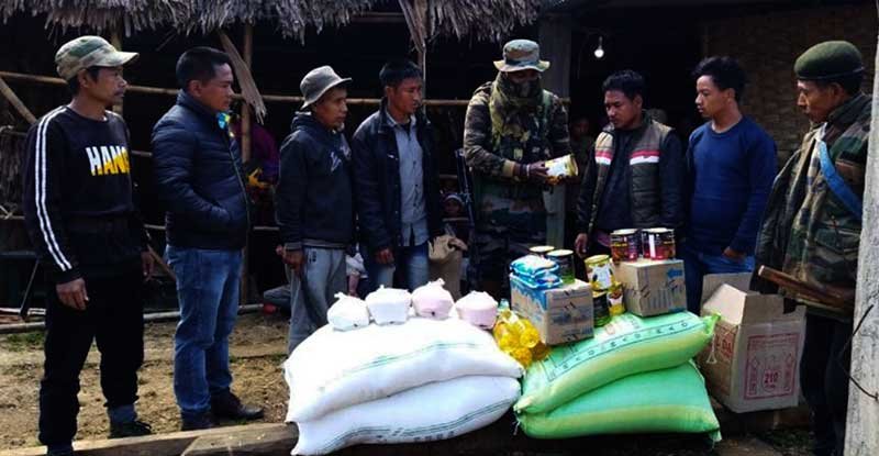 Arunachal: AR provides assistance to fire victims in Longding