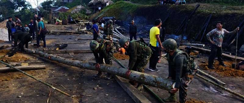 Arunachal: AR provides assistance to fire victims in Longding