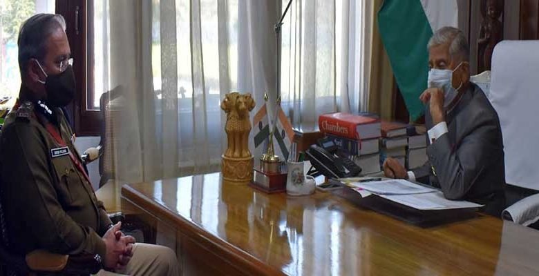 Arunachal: DGP calls on the Governor