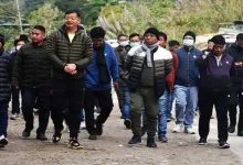 Itanagar: IMC Mayor and team jointly inspect NH-415 (B&C)