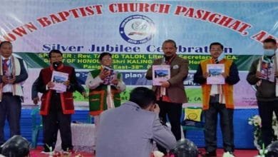 Pasighat: Town Baptist Church celebrates Silver Jubilee
