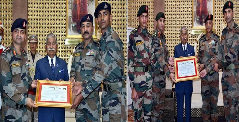 Arunachal: Governor presents Citation to 307 Medium Regiment and 11 KUMAON