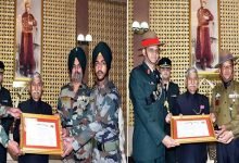 Arunachal: Governor presents citation to 6/11 Gorkha Rifles and 20 Sikh