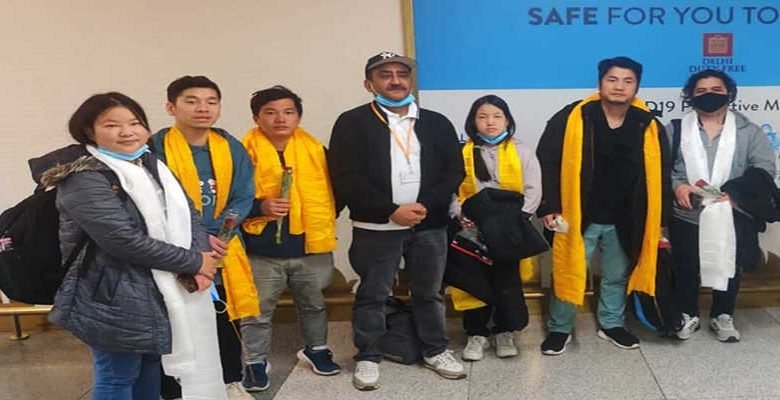 Six Arunachali students evacuated from Ukraine, arrive in New Delhi