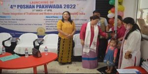 Itanagar: Poshan Pakhwada Launched at Creche Centre Civil Secretariat