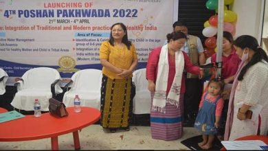 Itanagar: Poshan Pakhwada Launched at Creche Centre Civil Secretariat