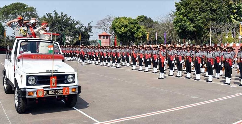 Arunachal Pradesh Governor reviews passing out parade of Assam Rifles