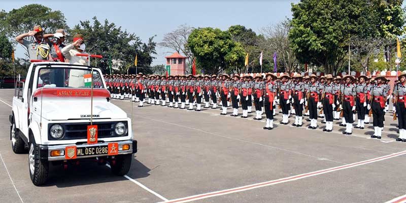 Arunachal Pradesh Governor reviews passing out parade of Assam Rifles