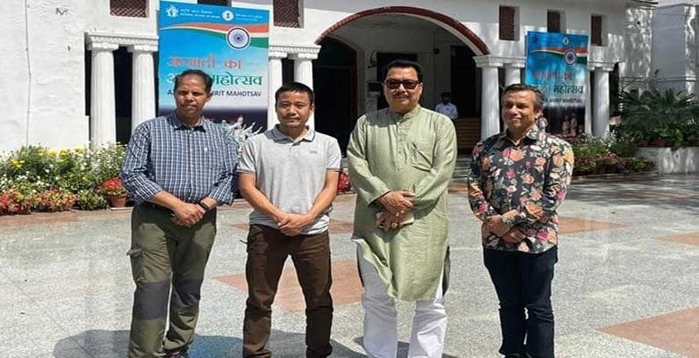 Chowna Mein visits National School of Drama in New Delhi