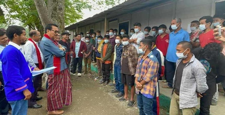 Arunachal: Chowna Mein visits Drug De-addiction Camp at New Jengthu