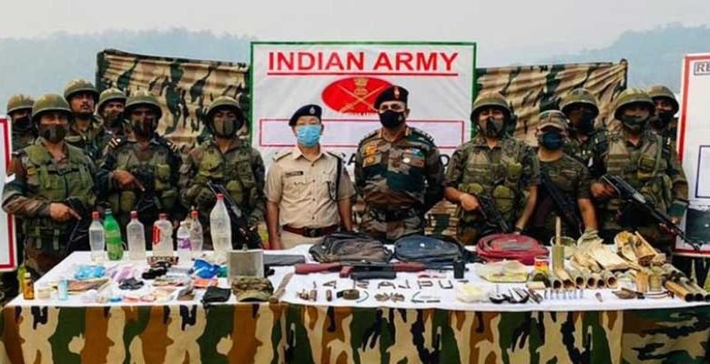 Arunachal: Army and police bust NSCN-KYA camp in Changlang, seize arms and ammunitions