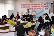 Itanagar: Taba Tedir inaugurates Orientation Program for ECCE Teachers