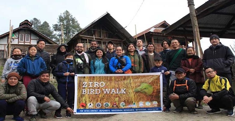 Arunachal: 18th Ziro Bird Walk held at rink road in Ziro