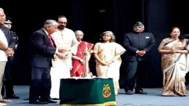 Arunachal Governor attends the launch of a documentary on Lt. Col. Ajit Bhandarkar, SC (Posthumous)