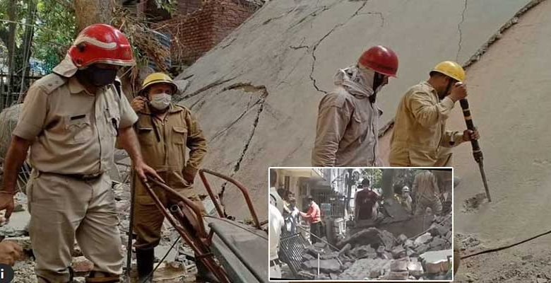 Building Collapses In South Delhi, 5 Feared Trapped