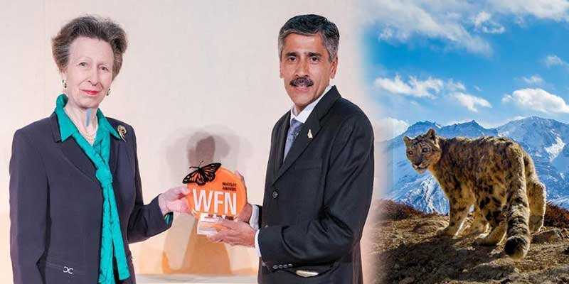 World’s Leading Snow Leopard Conservationist Charudutt Mishra Wins Whitley Gold Award