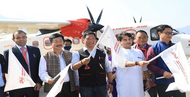 Arunachal: Alliance Air's First Made in India DO-228 Flight lands in Pasighat