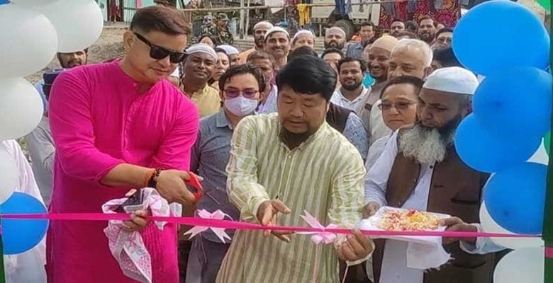 Itanagar: IMC Mayor inaugurates RCC Footpath road