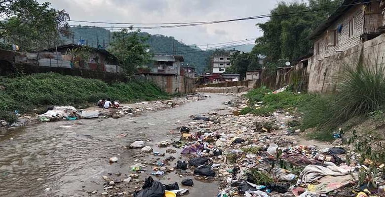 Itanagar: Culture of Dumping Waste in Rivulet in Naharlagun