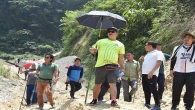 Itanagar: IMC Mayor inspected the site for construction of SWMP at Dapo Yarlo, Chimpu