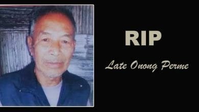Arunachal: Onong Perme, pioneer of Adi Baptist Union passes away
