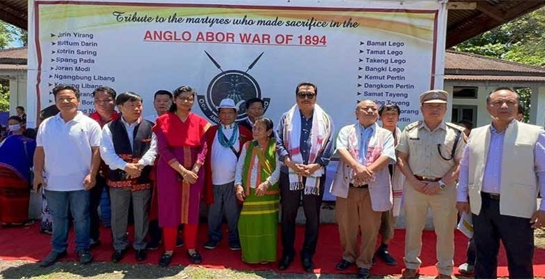 Arunachal: Chowna Mein visits Anglo-Abor war memorial site