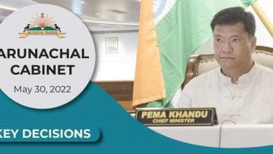 Arunachal: State Cabinet approves several Important proposals