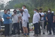 Itanagar: IMC Mayor with his team conducted cleanliness drive near Chimpu