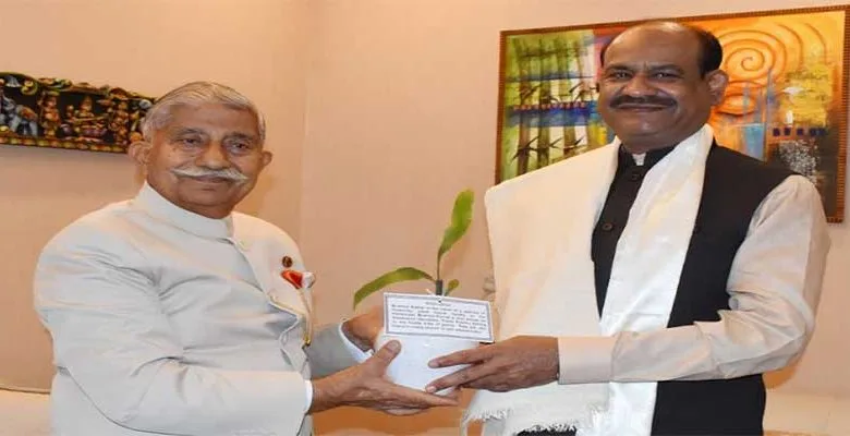 Arunachal: Governor meets Lok Sabha Speaker