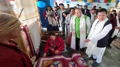 Arunachal: KVICI chairman inaugurates Khadi Eri Silk Training cum Production centre at Lhou in Tawang
