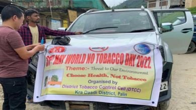 Arunachal: World No Tobacco Day observed in Palin
