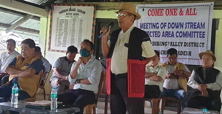 Arunachal: DHPDAAC’s public meeting concludes at Parbuk village