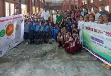 Arunachal: OJU mission school celebrates 'world bee day'