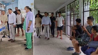 Arunachal: Taku visits Soybean poisoned medicalized patients of Mariyang at BPGH Pasighat