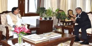Itanagar: National Monuments Authority Chairman calls on the Governor