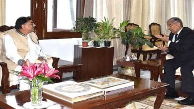 Itanagar: National Monuments Authority Chairman calls on the Governor