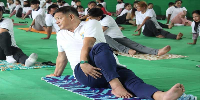 Arunachal: Internal Yoga Day observed across the State