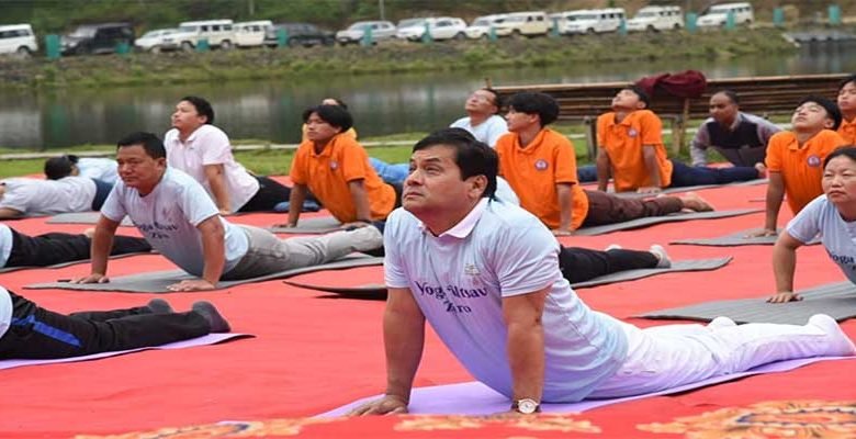 Yoga uplifts the mind and body: Union Minister Sarbananda Sonowal