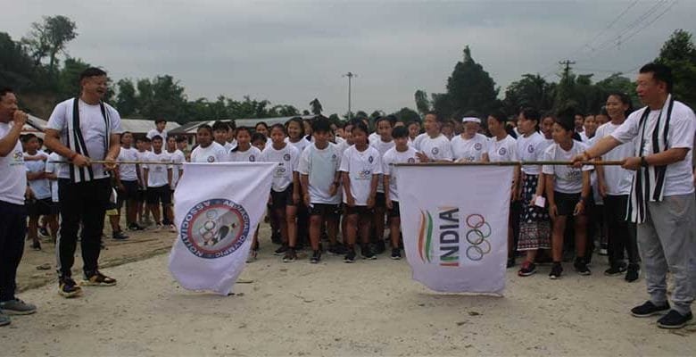 Itanagar: AOA organised Marathon Race