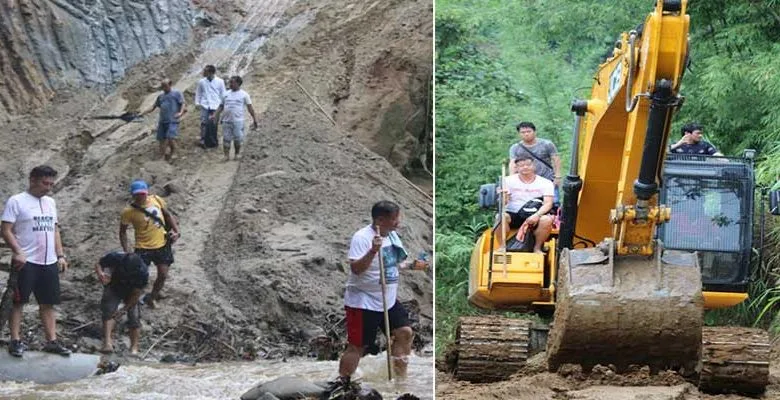 Itanagar: IMC Mayor inspected ongoing approach road and site for SWMP