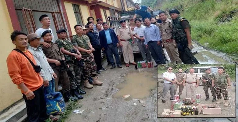 Arunachal: Admin Seized illegal IMFL, sealed many shops in Palin
