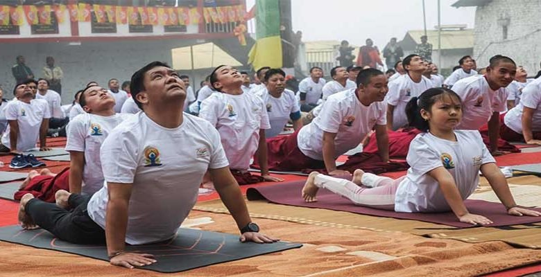 Yoga is an inexpensive mode of wholesome exercise: Pema Khandu
