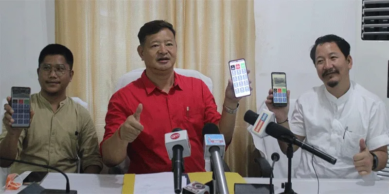 Itanagar: Mayor Tame Phassang launches mobile App “IMC-101”