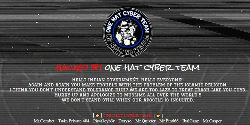 Prophet row: Thane Police Website Hacked; Hacker Demands Apology to Muslims