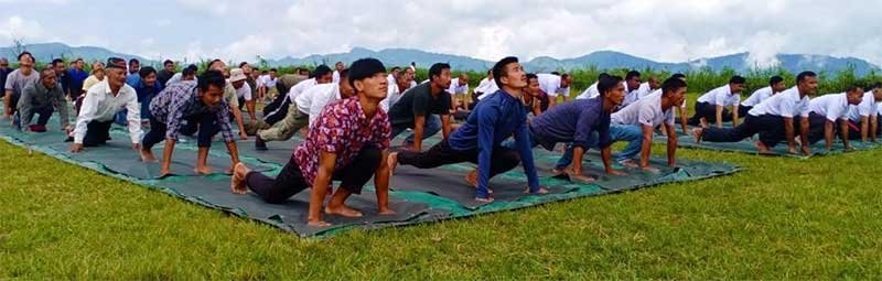 Arunachal: Internal Yoga Day observed across the State