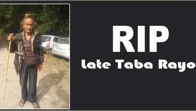 Arunachal: Traditional Orator Taba Rayo Passes away