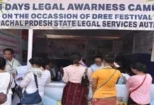 Arunachal: APSLSA Organizes Legal Awareness Camp for Festival Goers