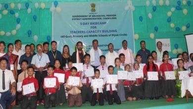 Arunachal: District Toppers Felicitated in the Teacher Training Program
